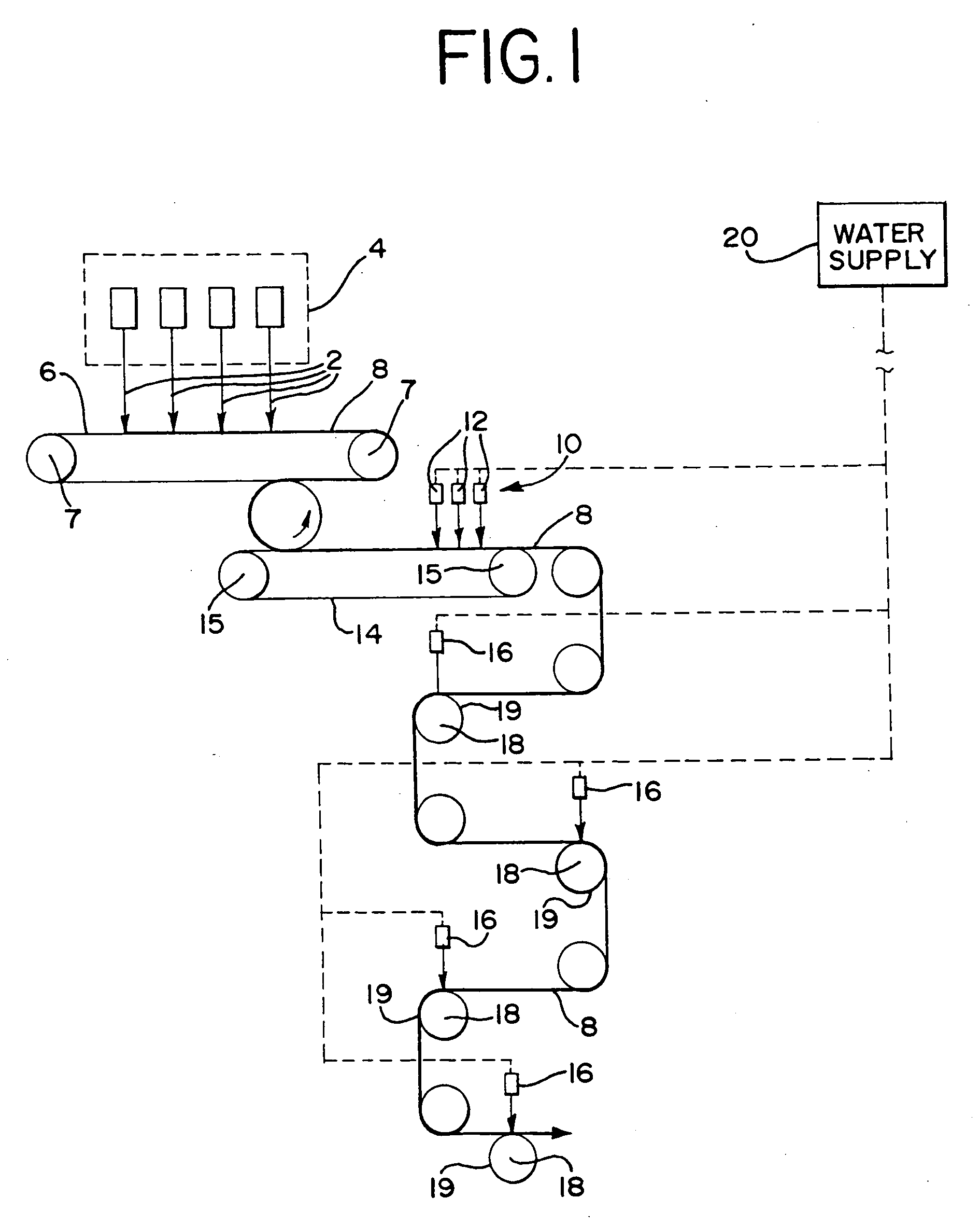 Hydroentanglement of continuous polymer filaments