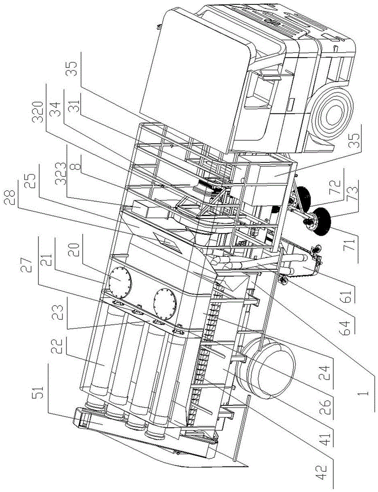 Auxiliary-power-free sweeper