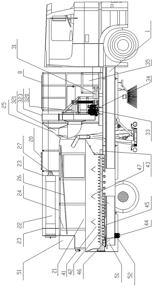 Auxiliary-power-free sweeper