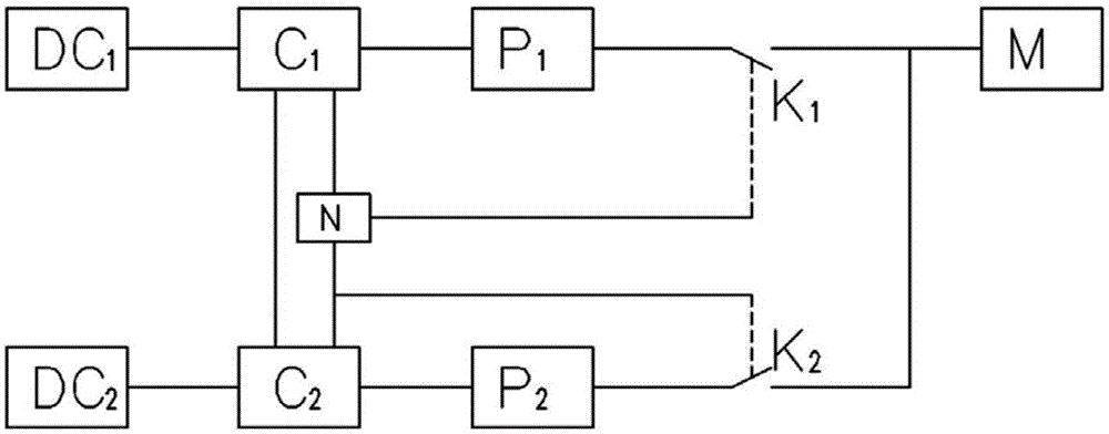 Magnetic-levitation train levitation control device and method