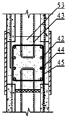 Frame-type concrete silo