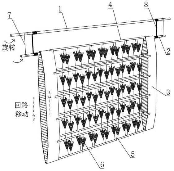 Efficient water treatment combined filler based on photocatalysis and microbial degradation