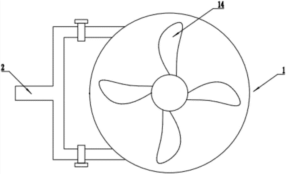 Bidirectional air feeding type pressurization and dust filtration electrostatic dust collector