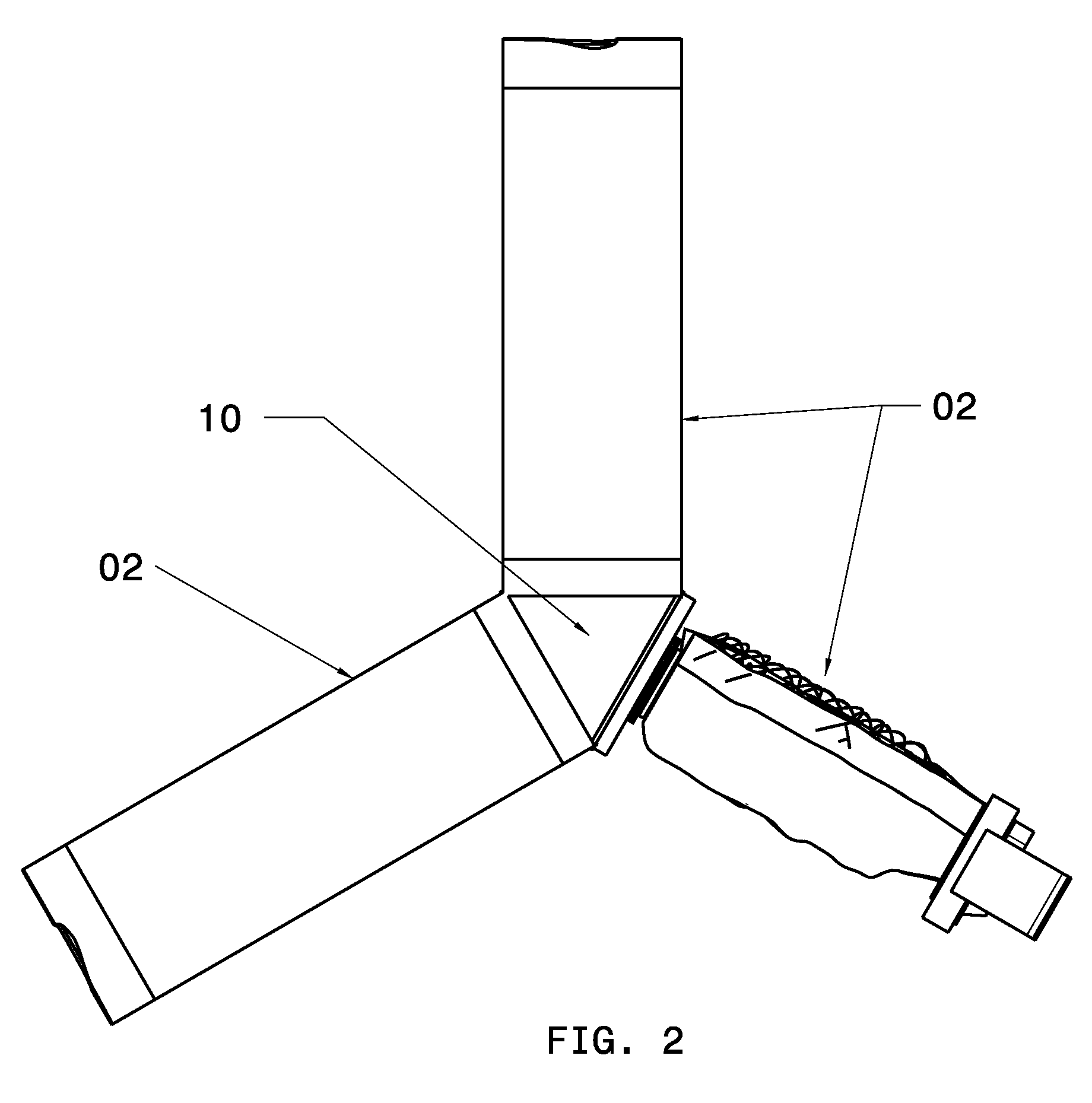 Retractable composite impeller assembly