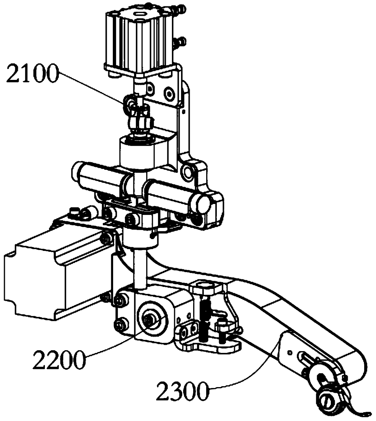 Novel automatic-feeding sewing machine