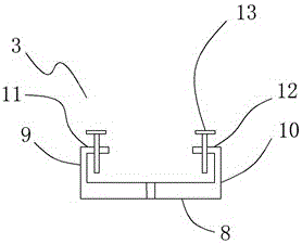 Plate drilling and clamping device