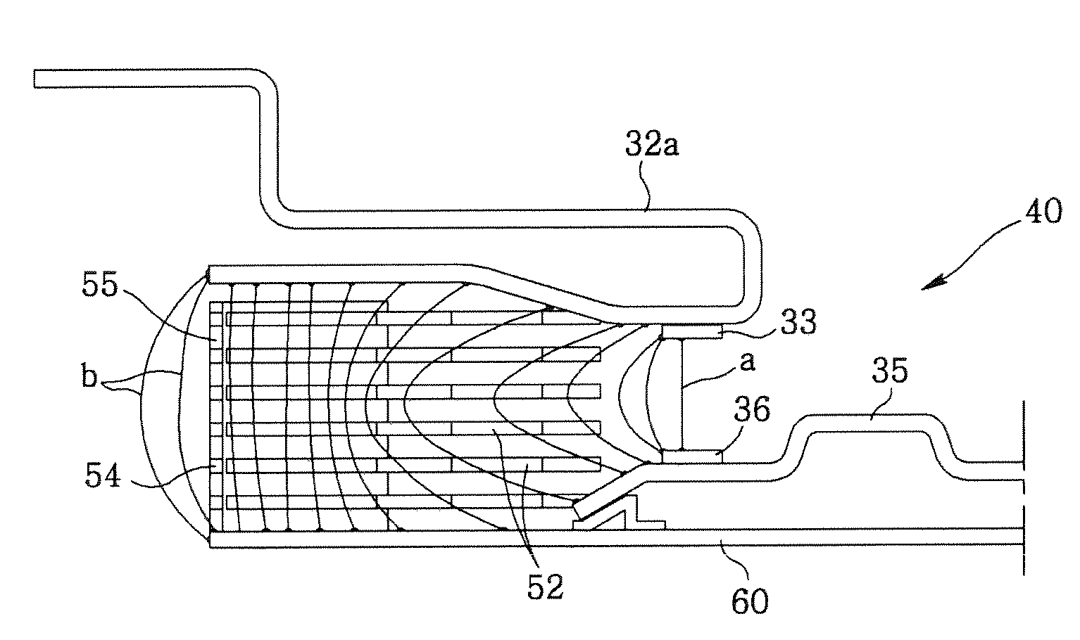 Arc extinguishing device of circuit breaker for manual motor starter