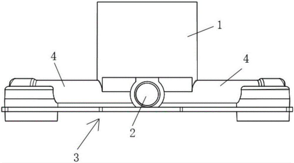 Water faucet with adjustable water mixing base