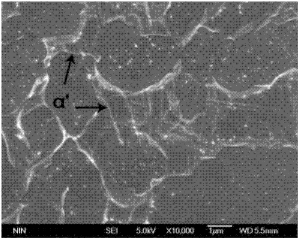 A deformation heat treatment method for improving the strength of α+β-type titanium alloy