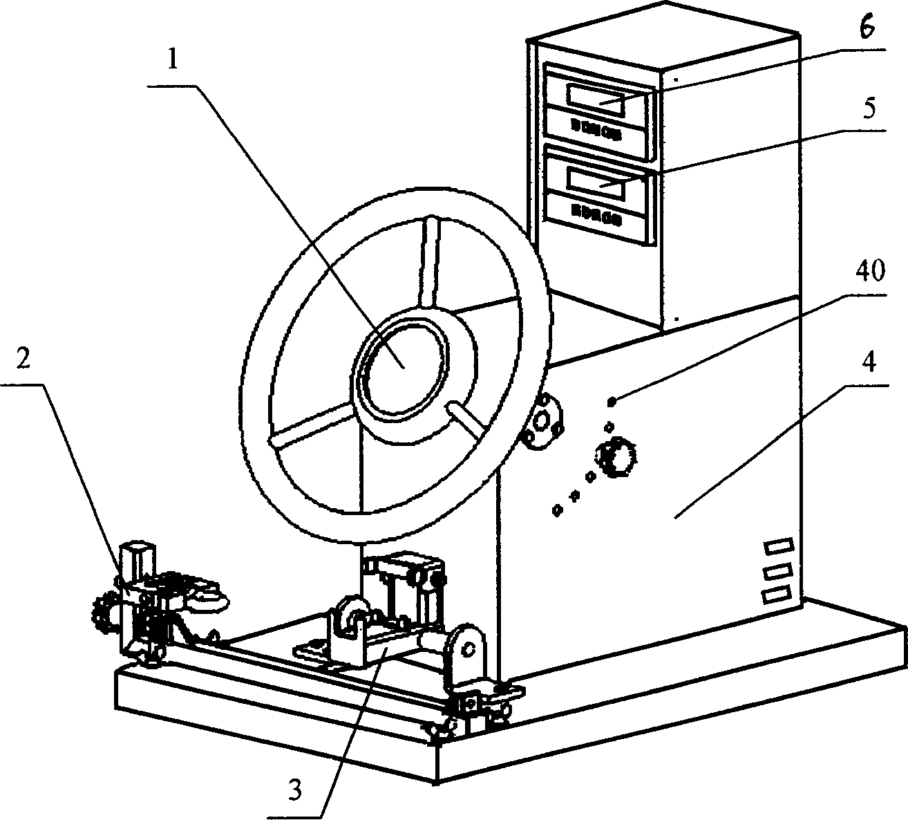 Portable detection device for detecting operation force-corner detector of vehicle steering wheel