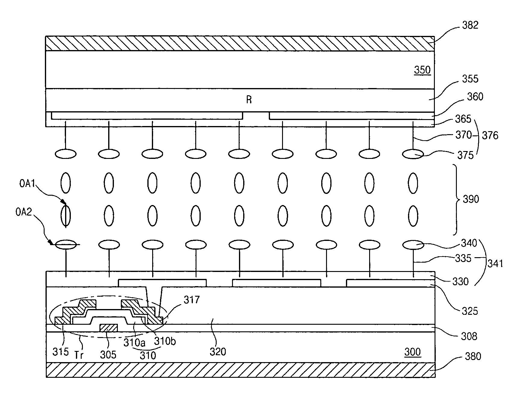 Liquid crystal display device having a wide viewing angle