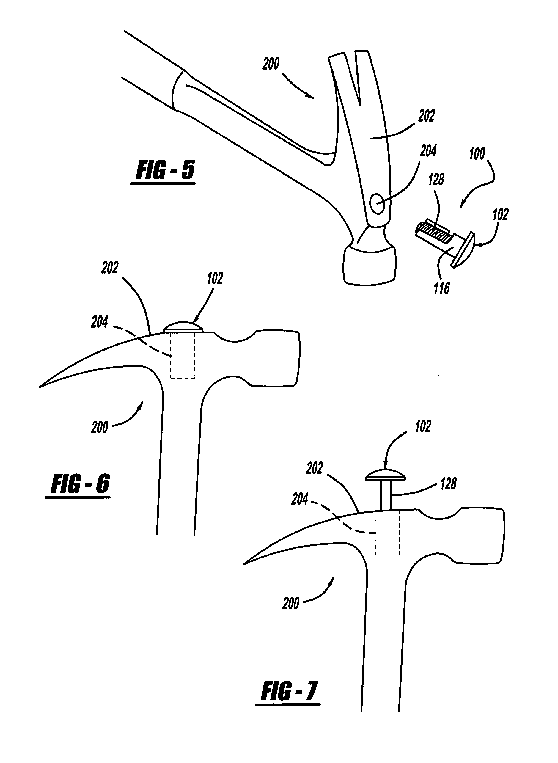 Leverage hammer