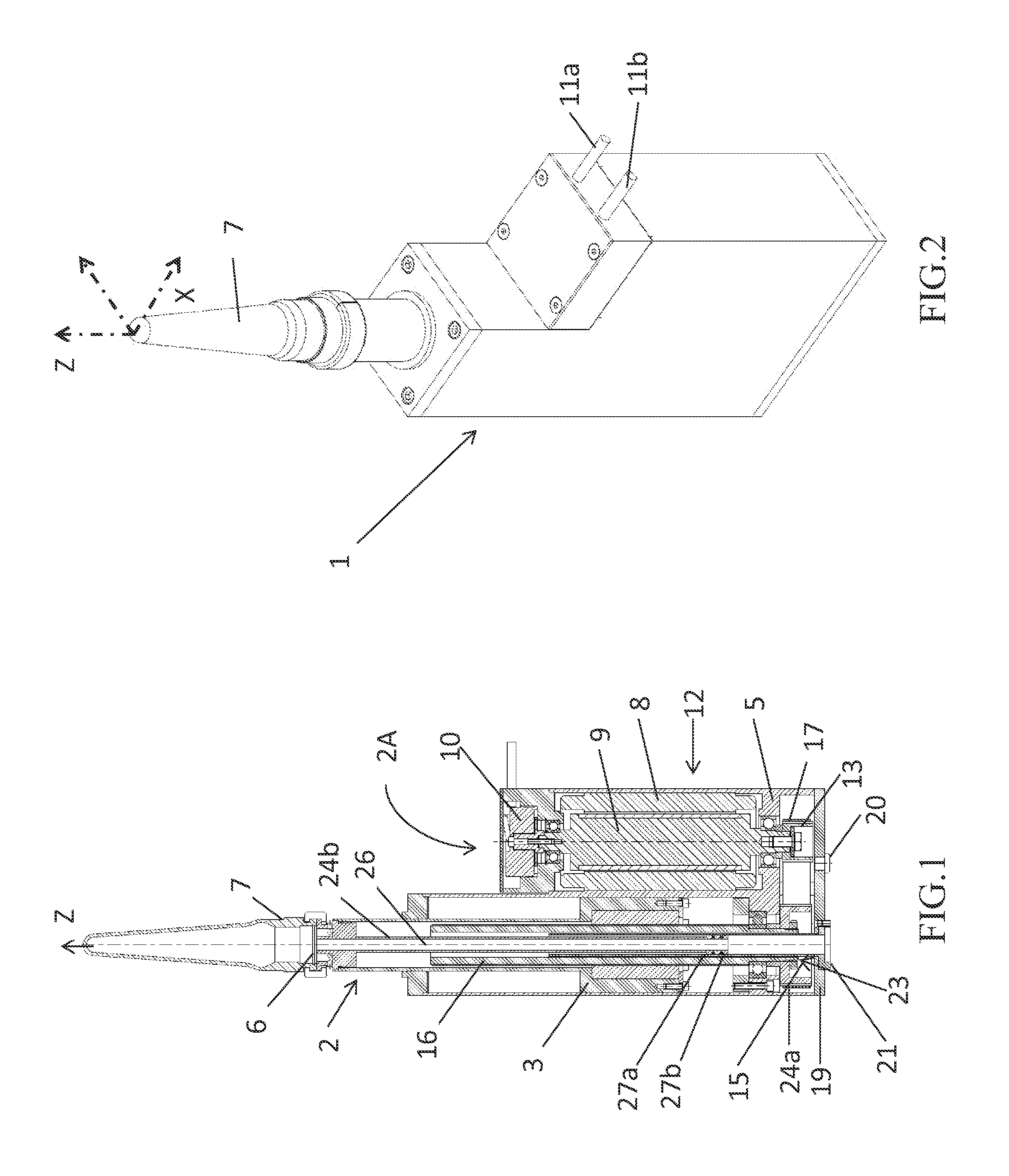 Machine for the production of hollow glass