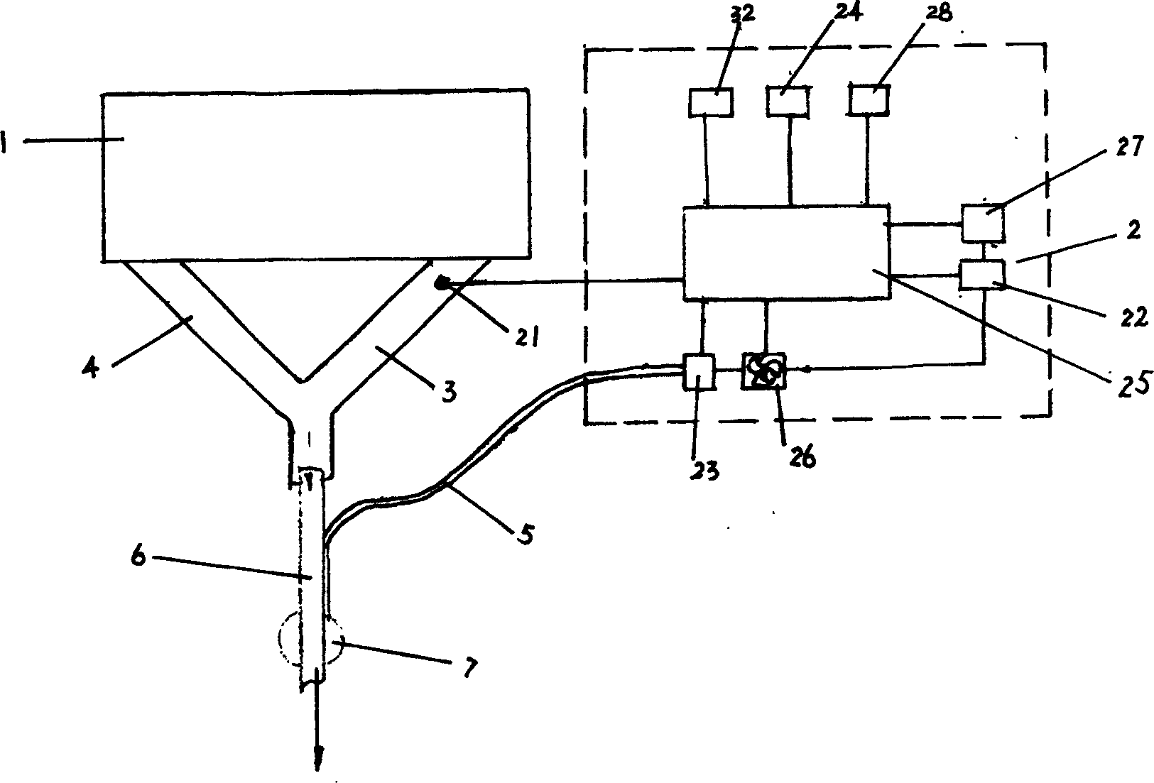 Cannula Automatic aeration unit for air bag of intubation