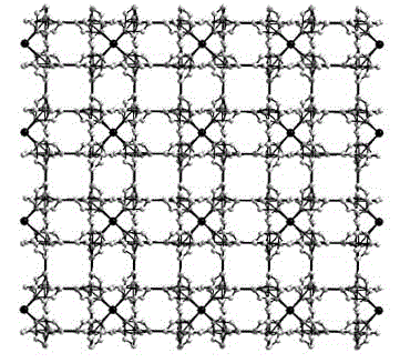 Anthracene-ring bitriazol-cupric tetrafluoroborate complex capable of catalyzing 4-tert-butyl phenylboronic acid and preparation method thereof