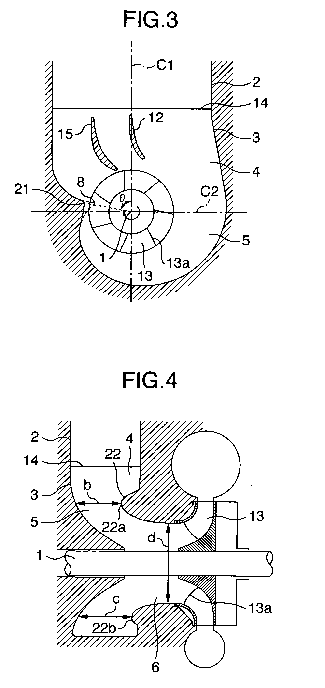 Inlet casing and suction passage structure