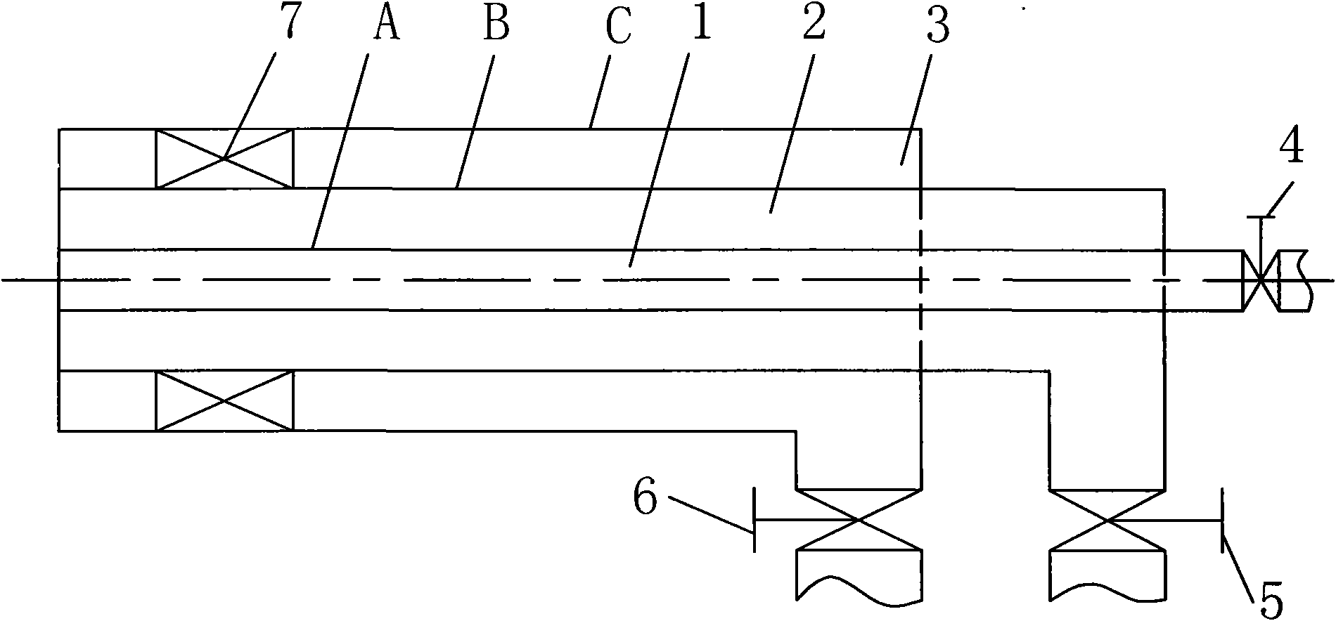 Over-fire-air device for different load pulverized-coal fired boilers