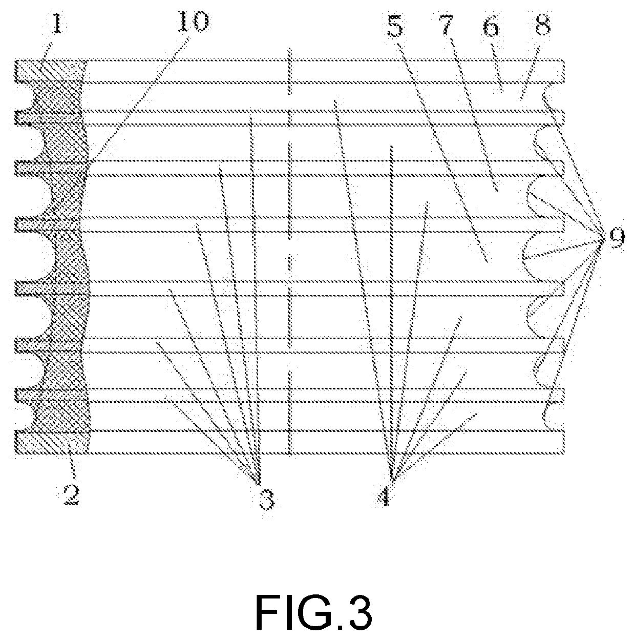 Method for improving fatigue resistance performance of locomotive rubber-metal pad with variable diameter and locomotive rubber-metal pad