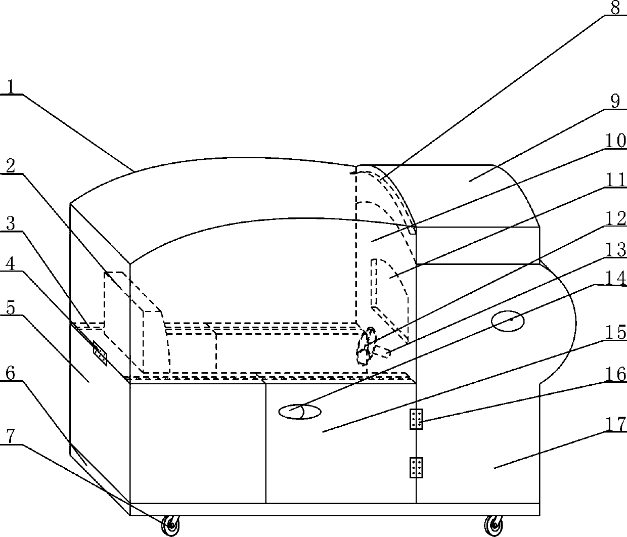 Infant rocking chair type atomization device