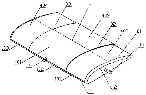 Safe and stable novel transportation unmanned aerial vehicle