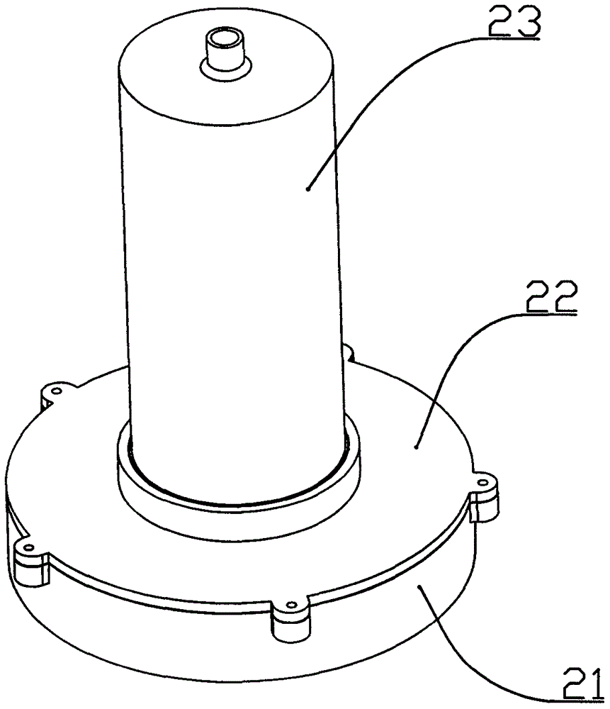 Ceramic filter element water purifier with self-cleaning function