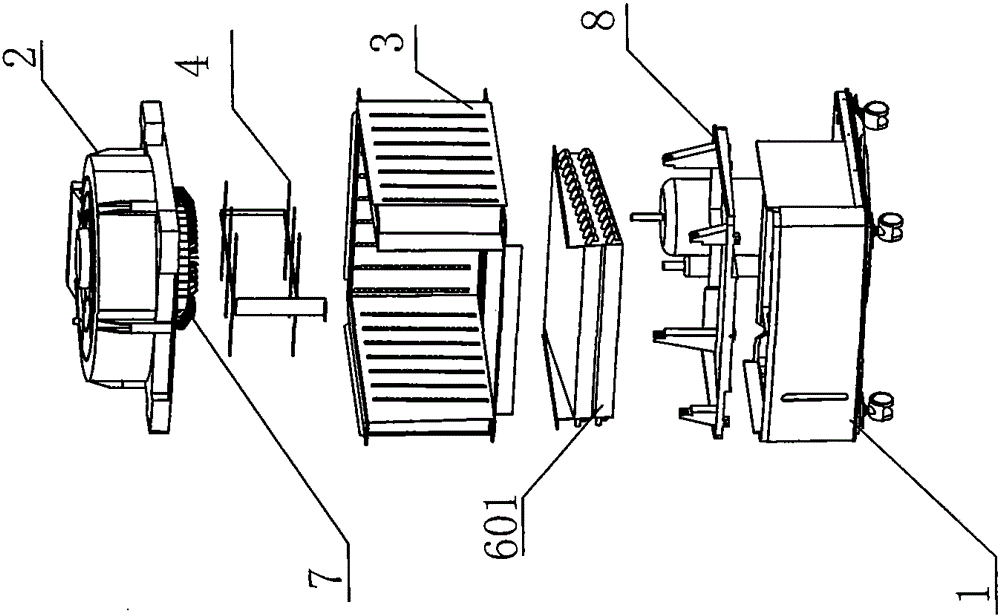 Indoor air purification, dehumidification heater