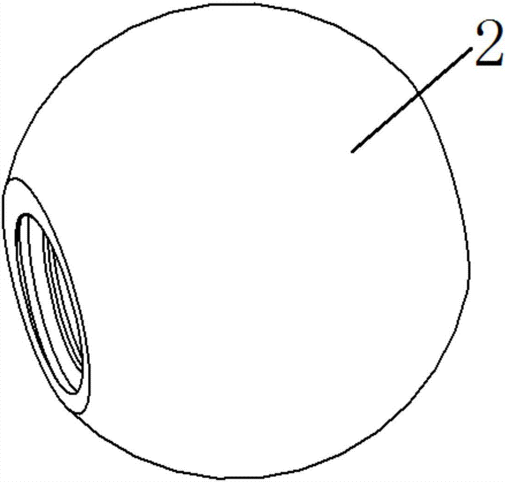 Fixing and adjusting device for engine pipeline