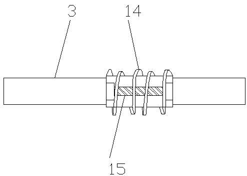 Coal mine air door locking device