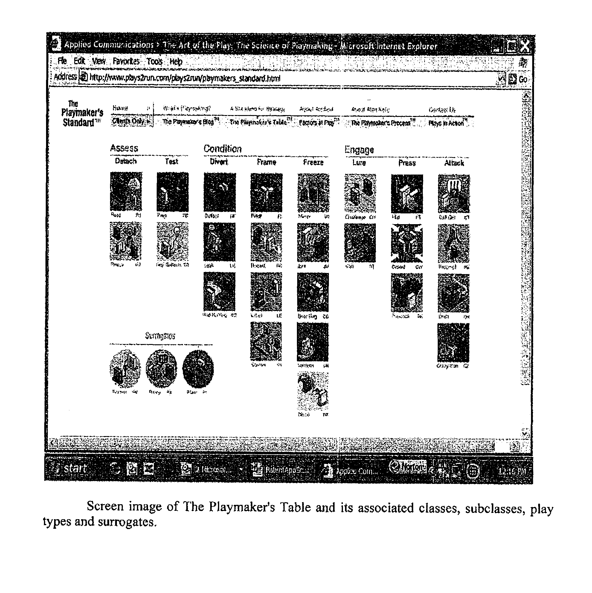 Decision making and planning system, method, and software utilizing a taxonomic table of irreducible strategies or plays