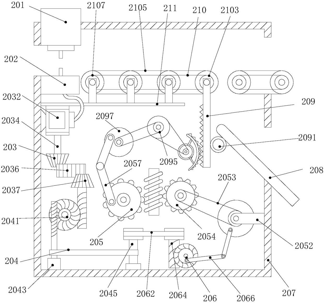 Automatic device for machining wiring terminal