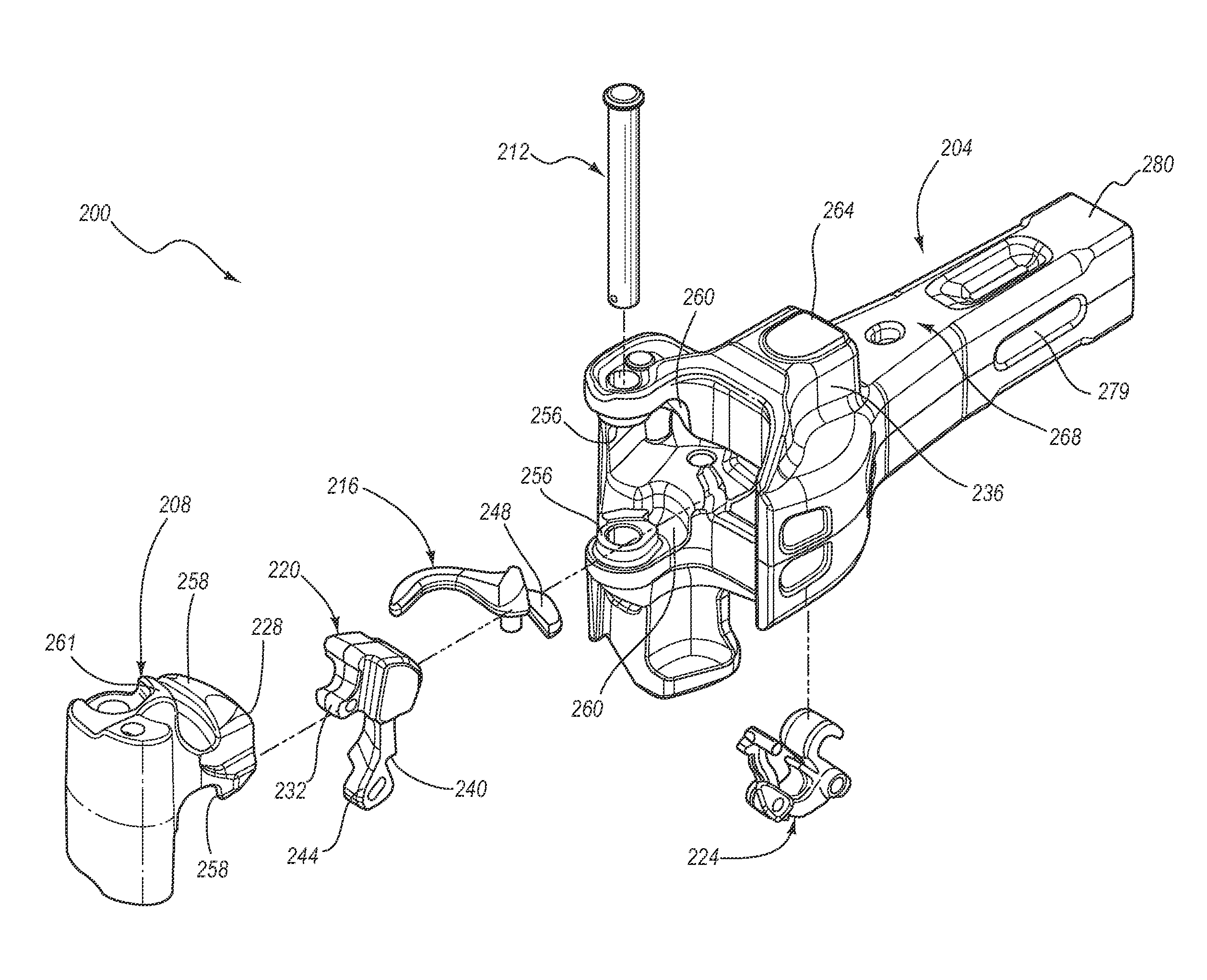 Use of no-bake mold process to manufacture railroad couplers