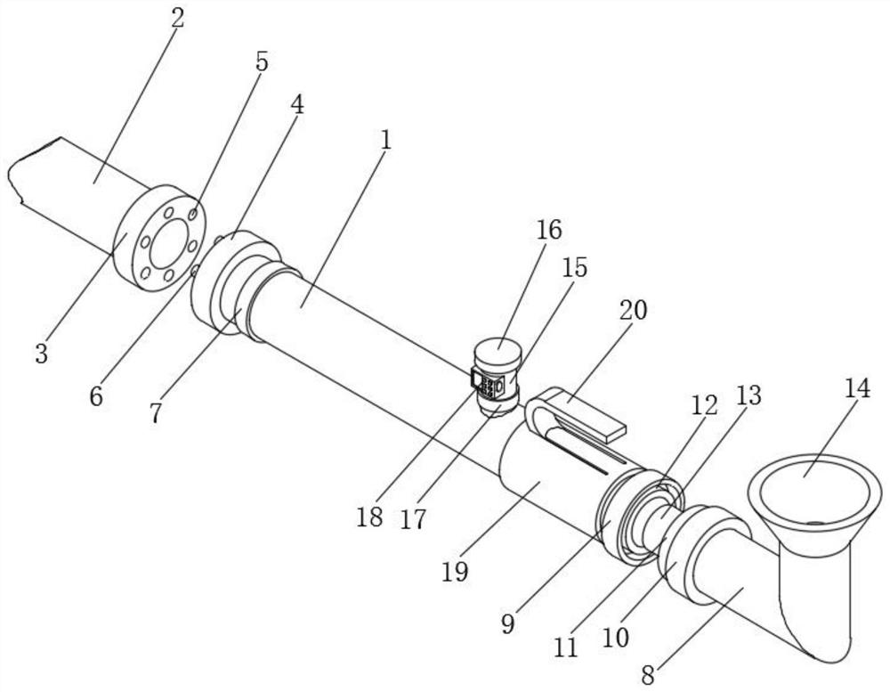 An auxiliary device for jejunostomy care