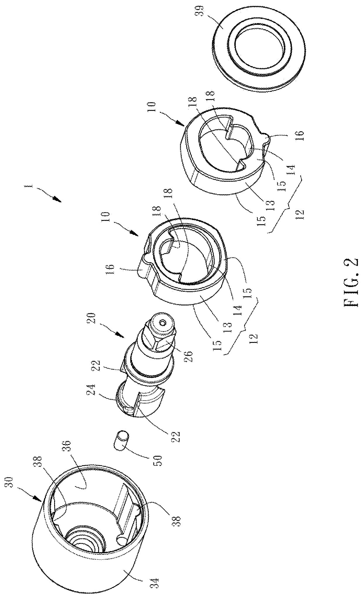 Impact block, carrier member and impart tool using sames