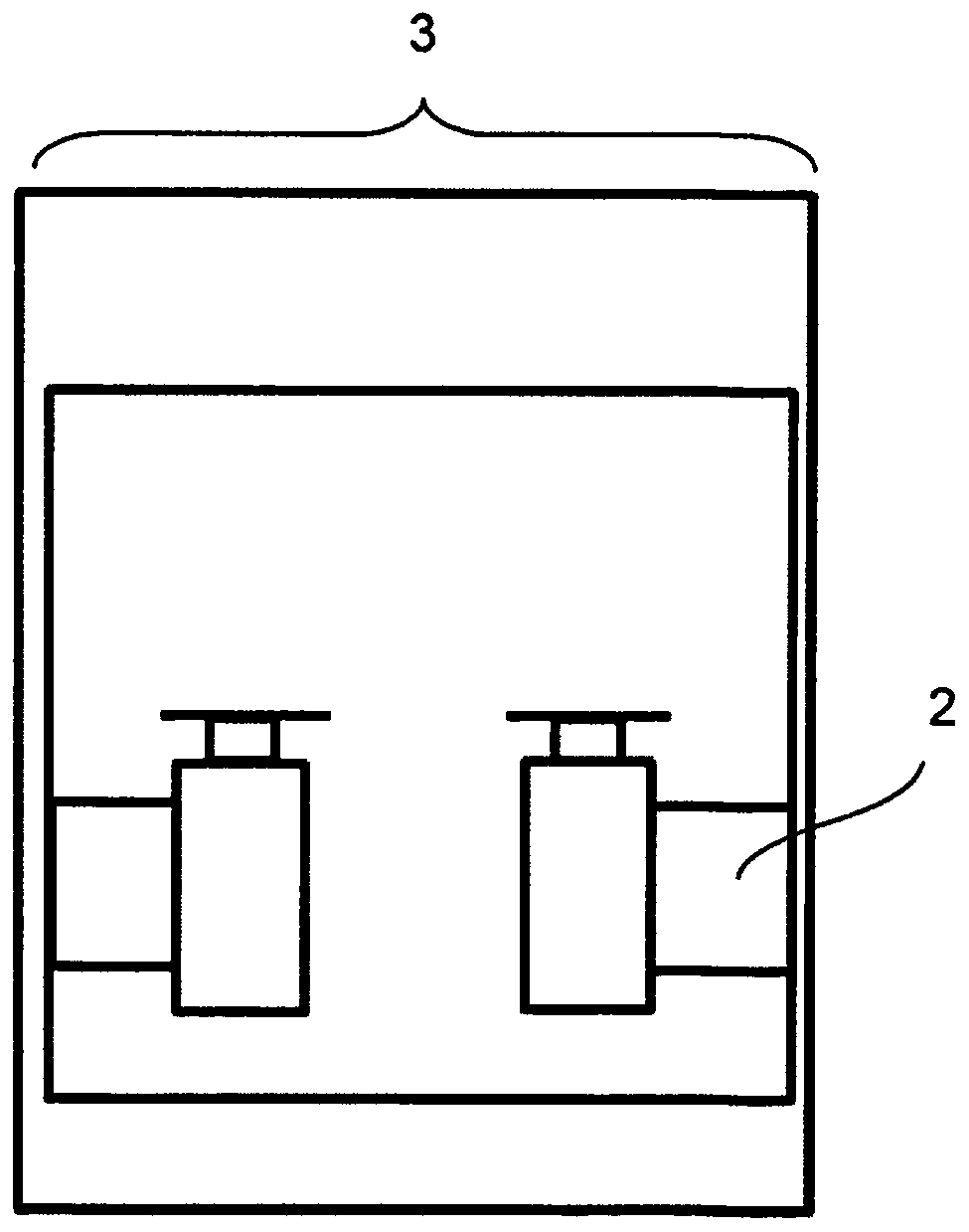 Processing device and method for mounting same