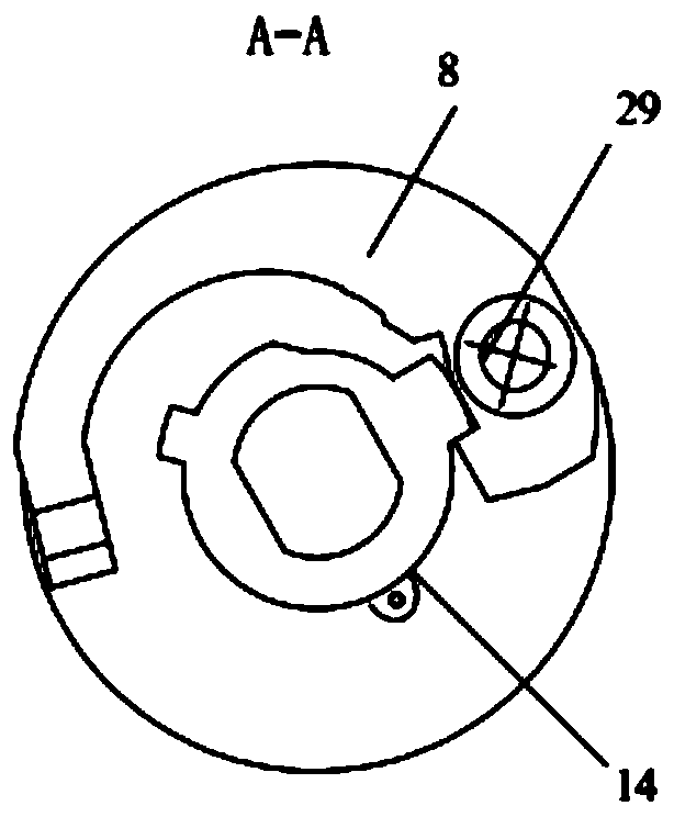 Rapid separation device based on memory alloy wire driving