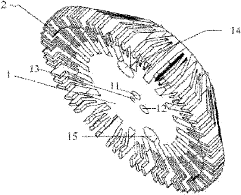 Heat-dissipating disk for LED (light-emitting diode) lamps