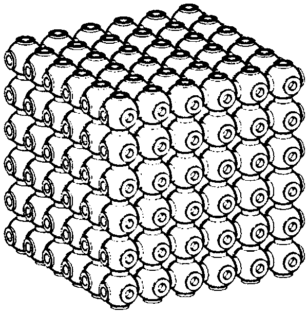 Preparation method of porous extremely small curved structure aluminum oxide ceramics based on 3D printing