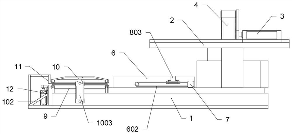 Efficient high-straightness cutting device for electrode foil