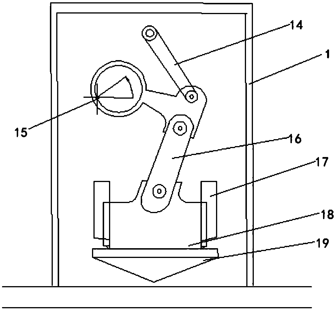 Vacuum low-pressure-type stamping icebreaking device