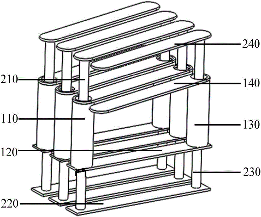 Inductive device and interleaved parallel direct current converter