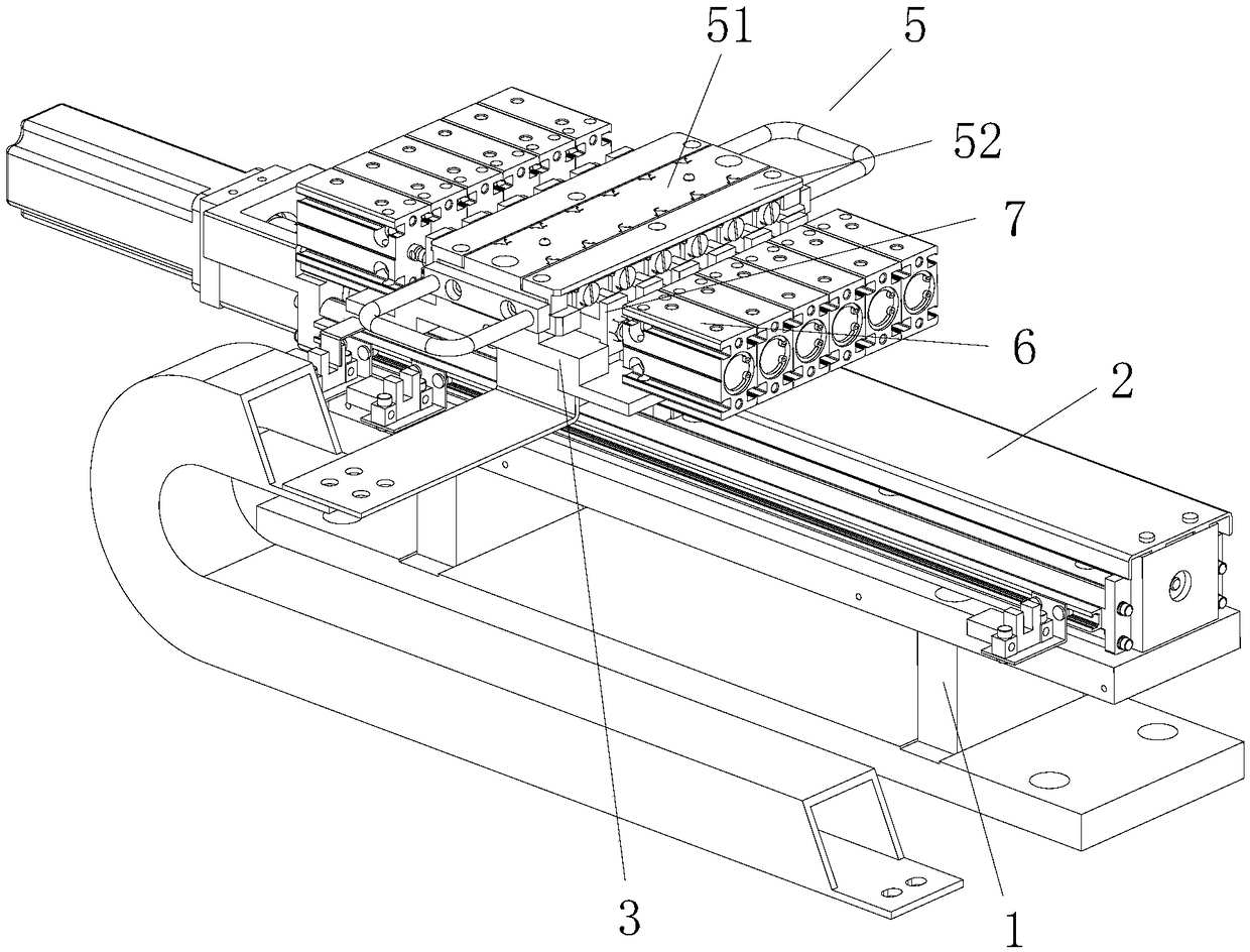 Needle carrier for thumbtack needle machine