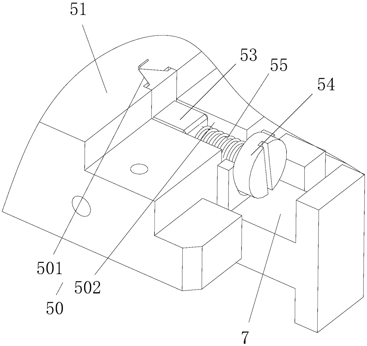 Needle carrier for thumbtack needle machine