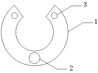 Plate penetrating pipeline opening sealing formwork support frame