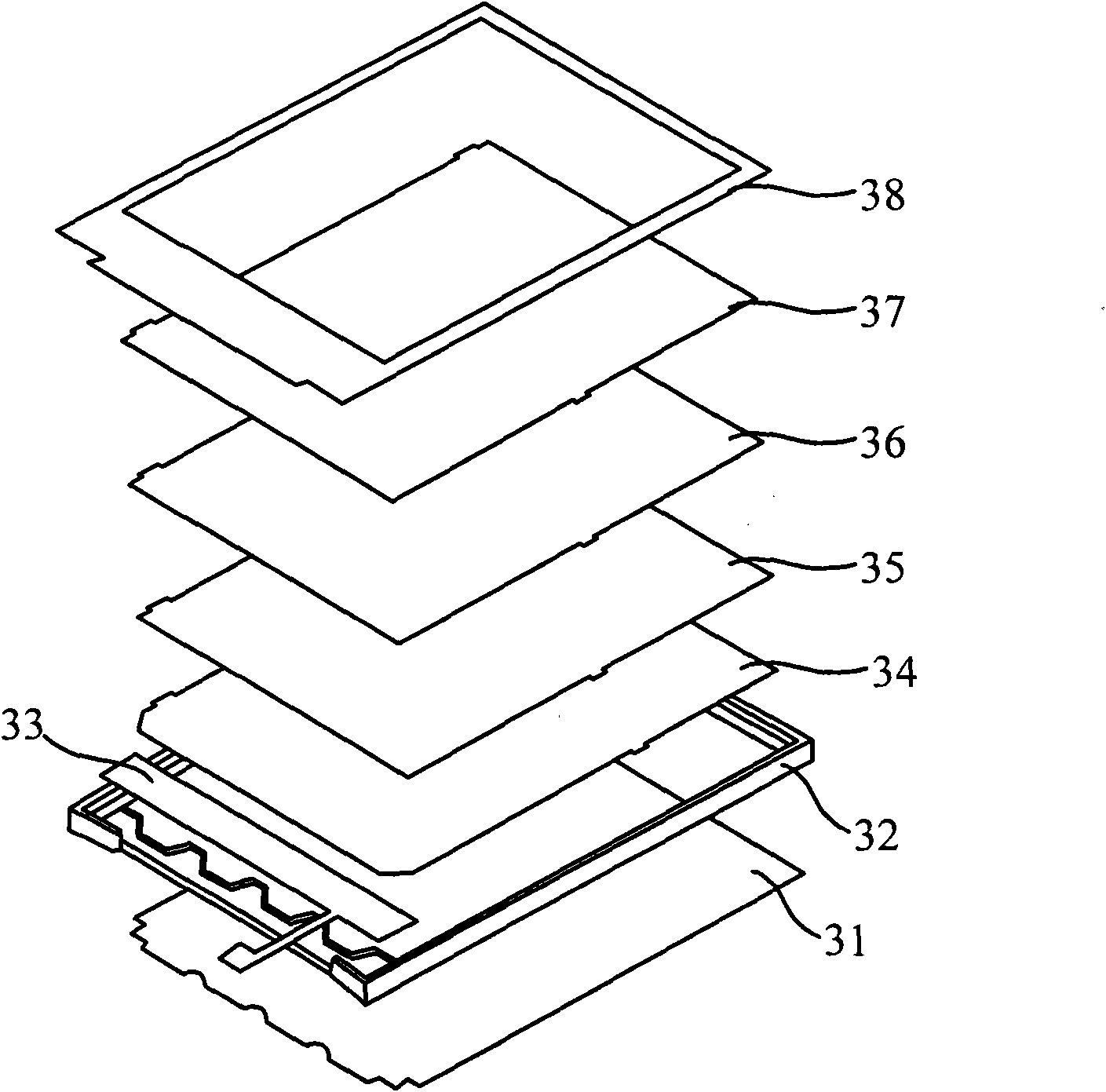 Driving printed circuit board and liquid crystal display