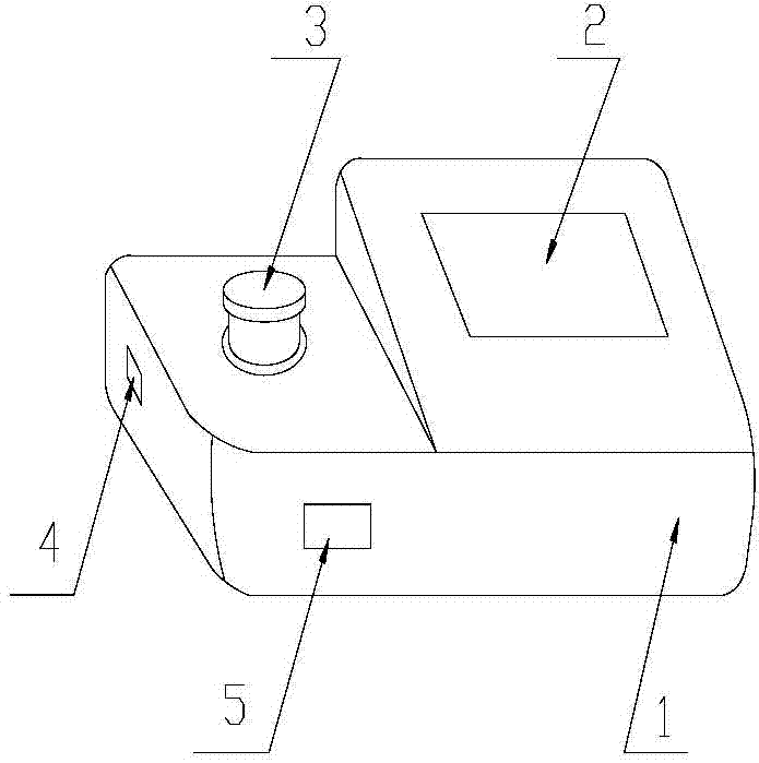 Fluorescent whitening agent detector and detection method thereof