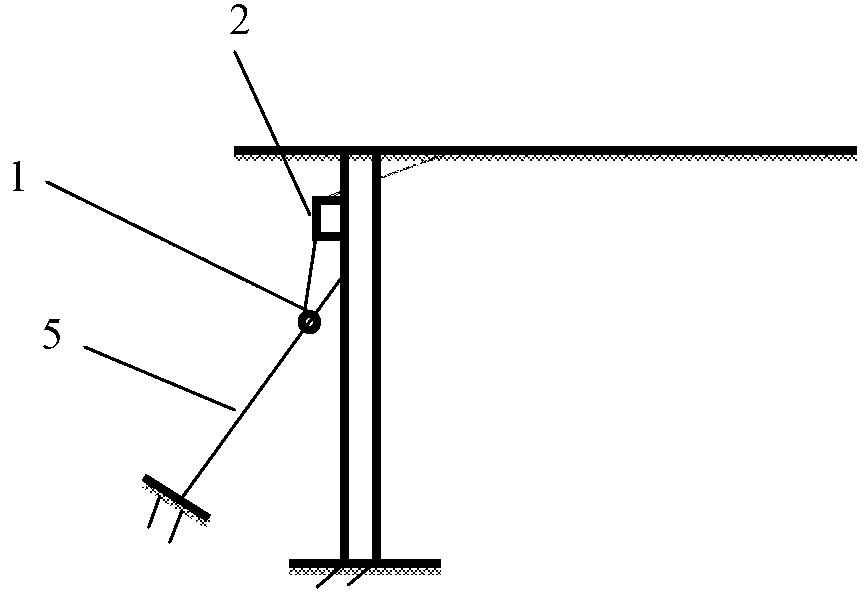 Low-voltage telegraph pole stay cable pre-tightening force remote monitoring system of power line carrier technology