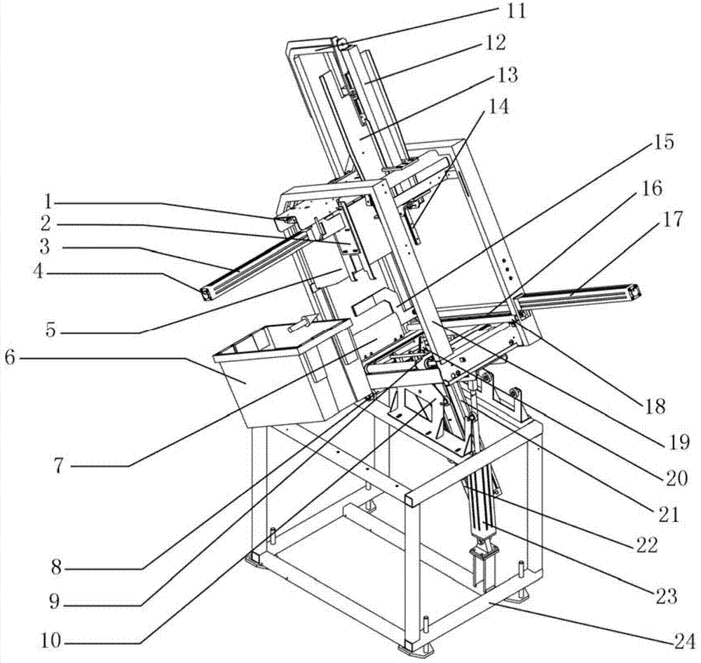 Mail stack and letter box separation equipment