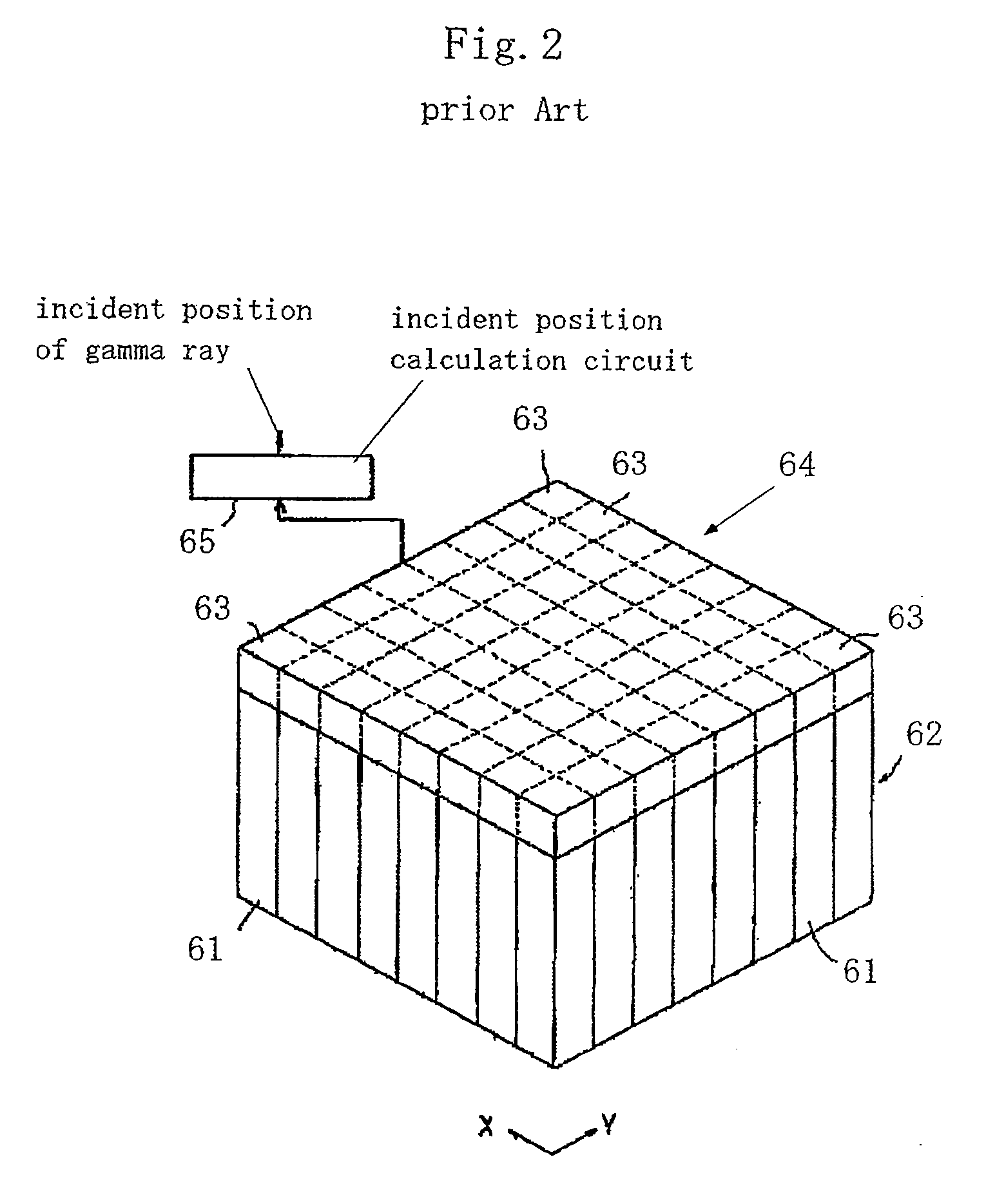 Gamma ray detector and gamma ray reconstruction method