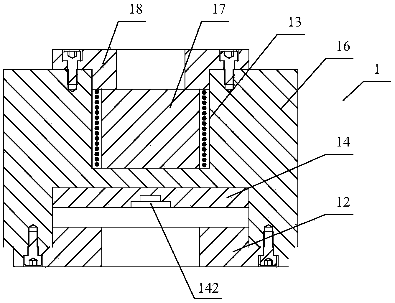 Electromagnetic type rapid separation and attraction connector of clothes template