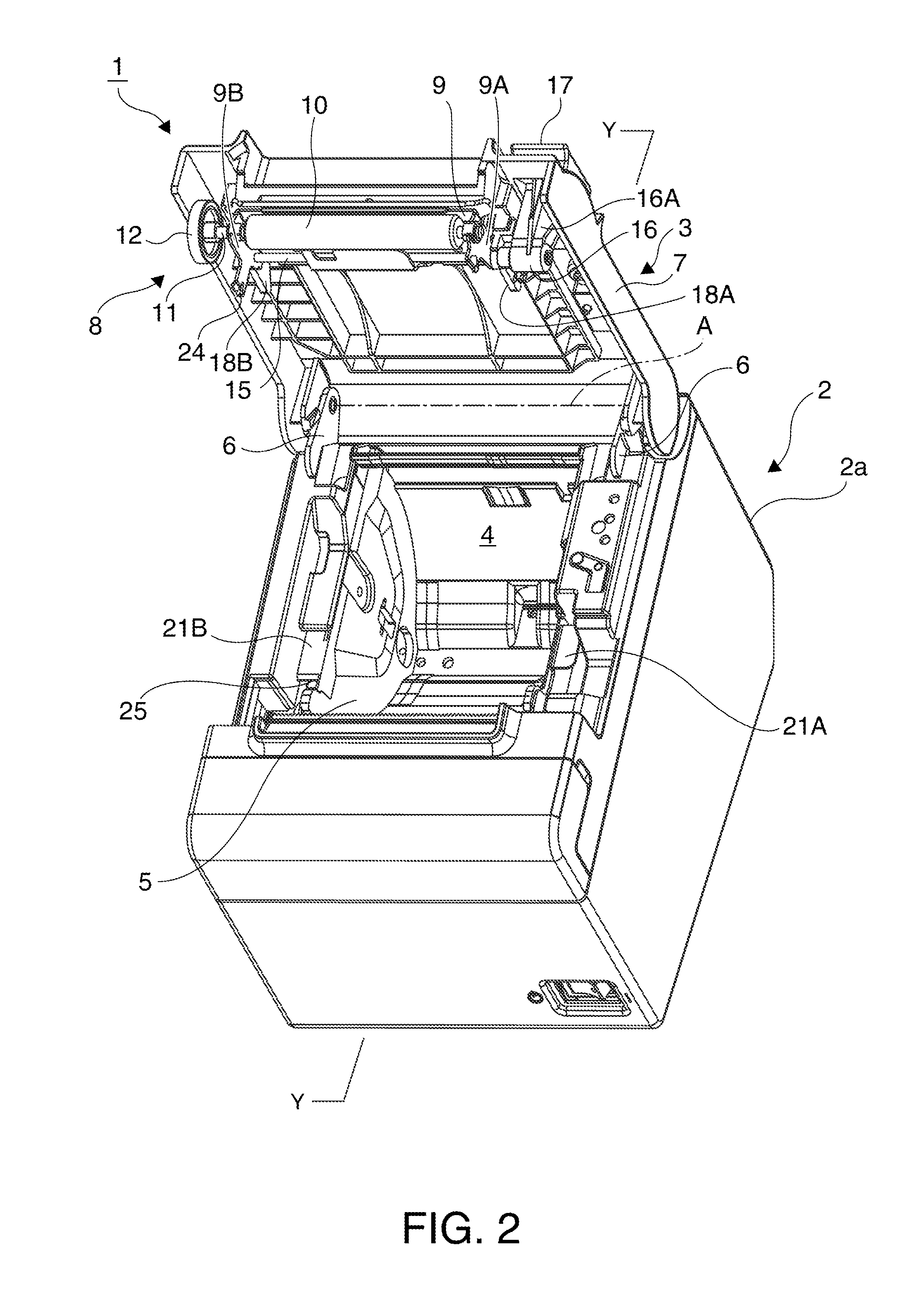 Cover unit and printer